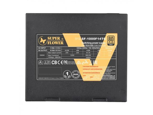 Sursa Super Flower Leadex V Gold PRO, 1000W