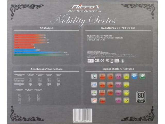 Sursa Inter-Tech Coba Nitrox Nobility, 700W