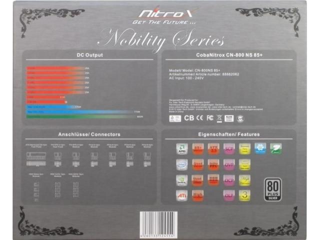 Sursa Inter-Tech Coba Nitrox Nobility, 800W