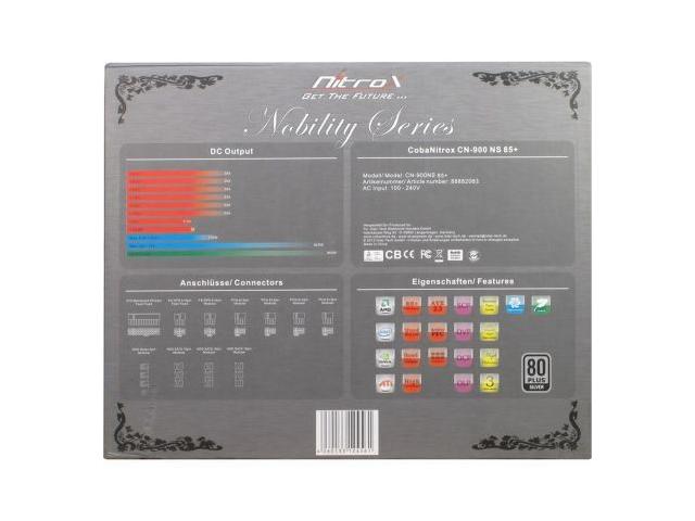 Sursa Inter-Tech Coba Nitrox Nobility, 900W