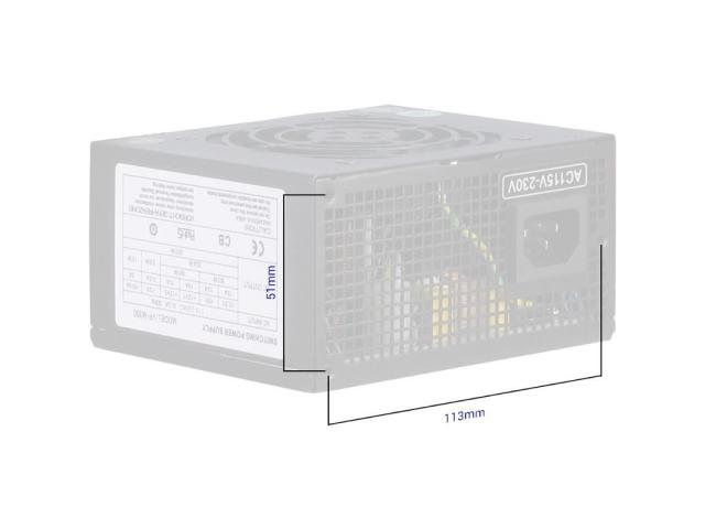 Sursa Inter-Tech VP-M350, 350W, Bulk