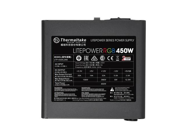 Sursa Thermaltake Litepower RGB, 450W