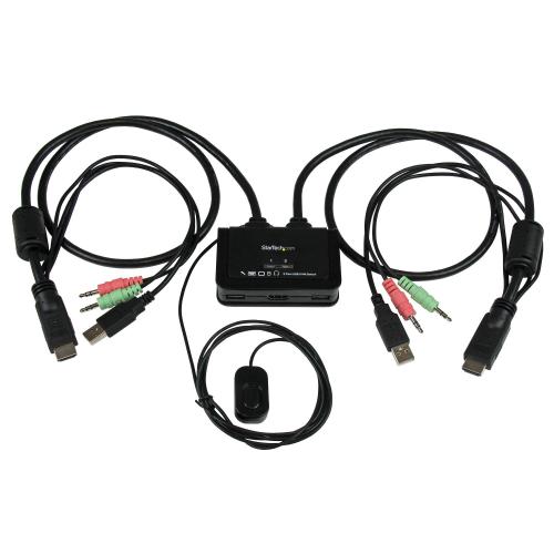 Switch KVM Startech SV211HDUA, 2x HDMI