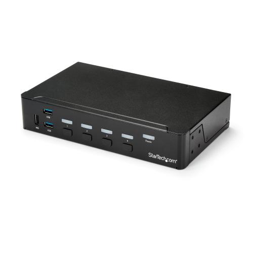 Switch KVM Startech SV431HDU3A2, 4x HDMI, Black