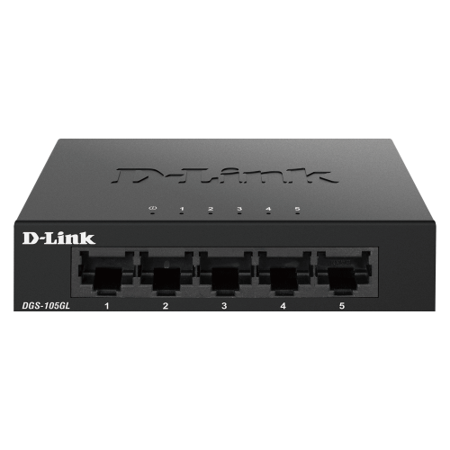Switch DLink DGS-105GL, 5 porturi, Gigabit