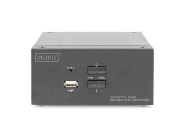 Switch KVM Digitus by Assmann DS-12862, Black