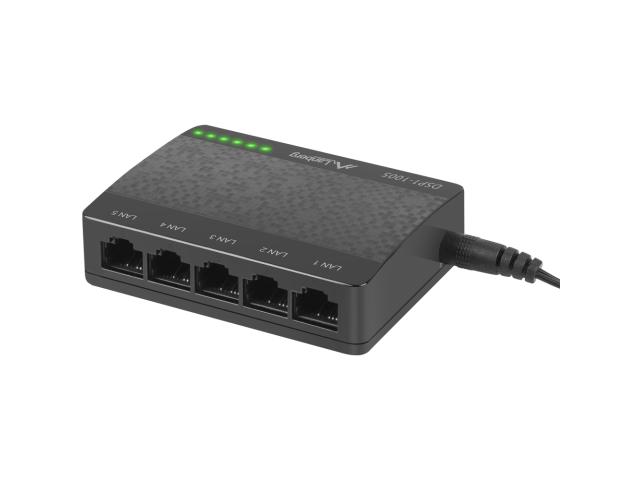 Switch Lanberg DSP1-1005, 5 porturi
