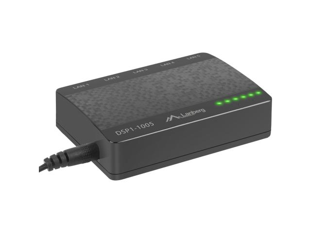 Switch Lanberg DSP1-1005, 5 porturi