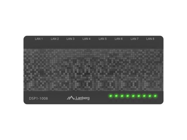 Switch Lanberg DSP1-1008, 8 porturi