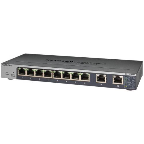 Switch Netgear GS110EMX, 8 porturi