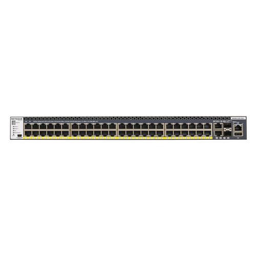 Switch Netgear M4300-52G-POE+ GSM4352PA, 48 porturi, PoE