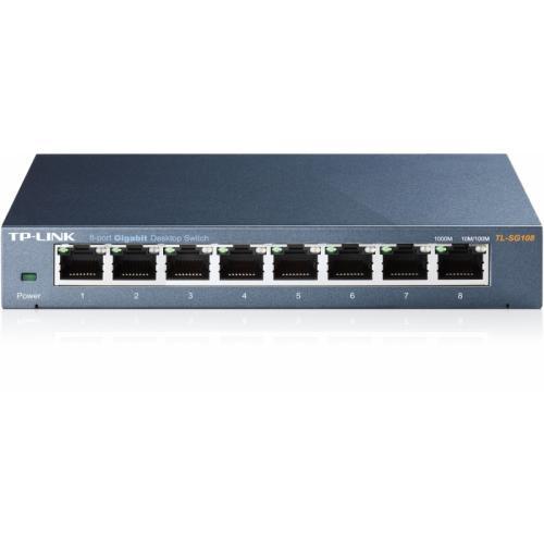 Switch TP-Link TL-SG108, 8 porturi