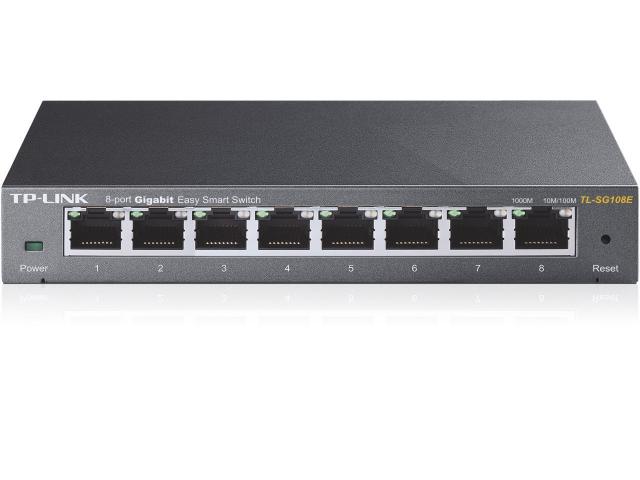 Switch TP-Link TL-SG108E, 8 porturi