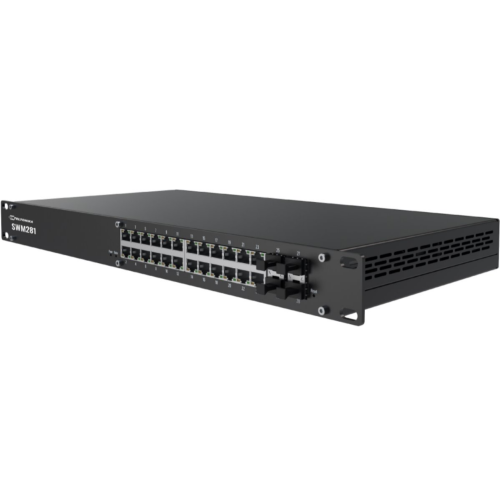 NET SWITCH 24PORT 10/100/1000/L2+ SWM281 TELTONIKA