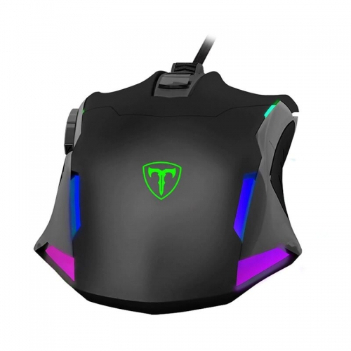 Mouse Optic T-Dagger Beifadier, RGB LED, USB, Black