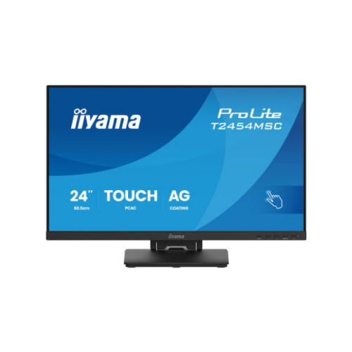 Monitor LED Touchscreen Iiyama T2454MSC-B3AG, 23.8 inch, 1920 x 1080 pixeli, 4 ms, Black