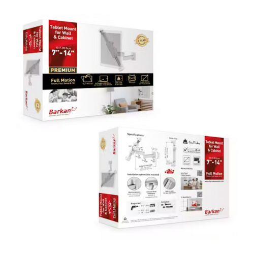 Suport tableta perete Barkan 7-14