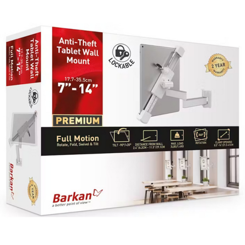 Suport tableta perete Barkan 7-14