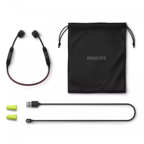 Handsfree Philips TAA7607BK, Black-Red