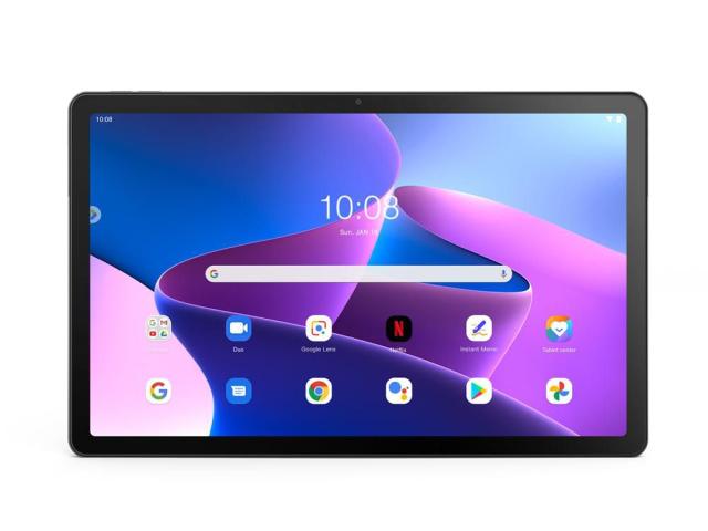 Tableta Lenovo Tab M10 Plus (3rd Gen) TB128XU, Snapdragon SDM680 Octa Core, 10.61inch, 128GB, Wi-Fi, Bt, 4G LTE, Android 12, Storm Grey