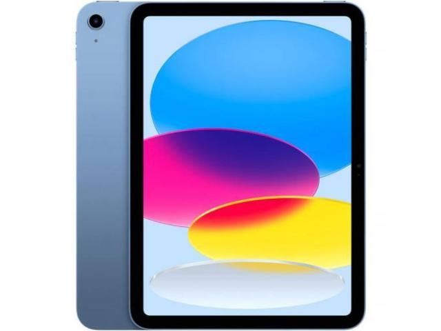 Tableta Apple iPad 10 (2022), Apple A14 Bionic, 10.9inch, 64GB, Wi-fi, Bt, iPadOS 16, Blue