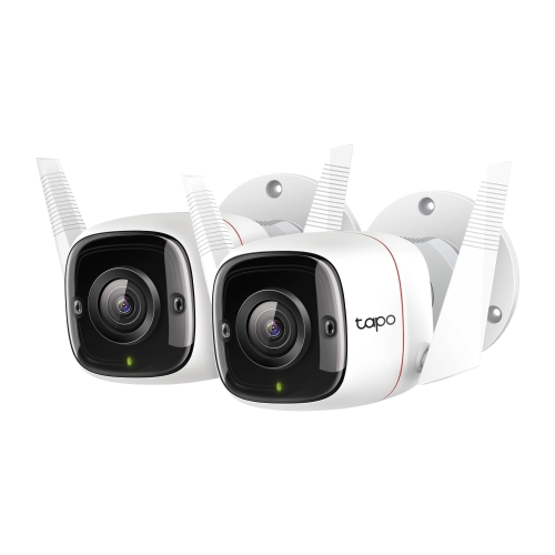 Camera IP TP-Link Bullet Tapo C310, 2MP, Lentila 3.9mm, IR 30m, 2 bucati