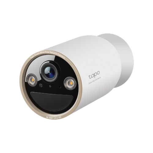 Camera IP TP-Link Tapo C460, 8 MP, Lentila 3.17 mm, IR 14.9 m + Panou solar TP-Link Tapo A201