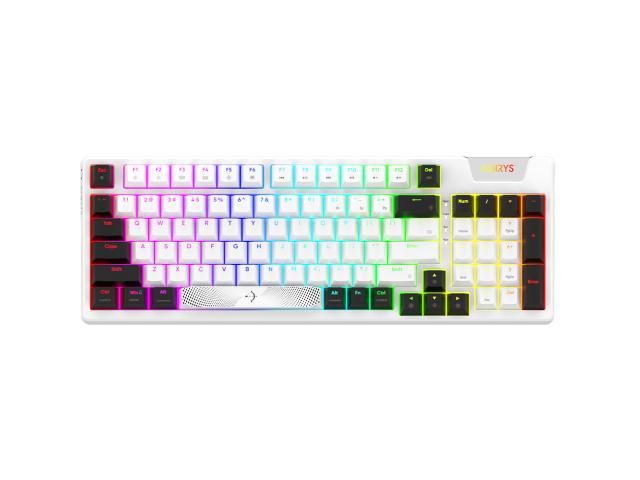 Tastatura AQIRYS Adara, USB, White-Black