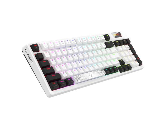 Tastatura AQIRYS Adara, USB, White-Black