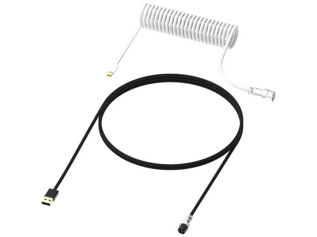 Tastatura AQIRYS Adara, USB, White-Black