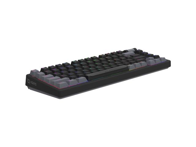 Tastatura AQIRYS Adara Mini, USB, Black-Grey