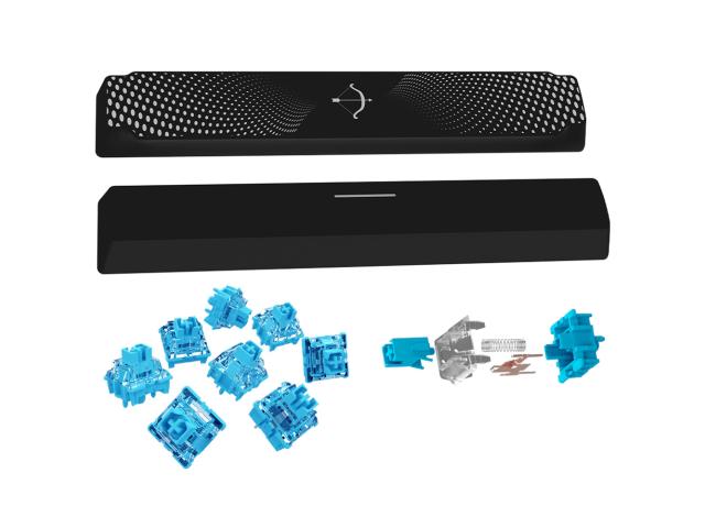 Tastatura AQIRYS Adara Mini, USB, Black-Grey