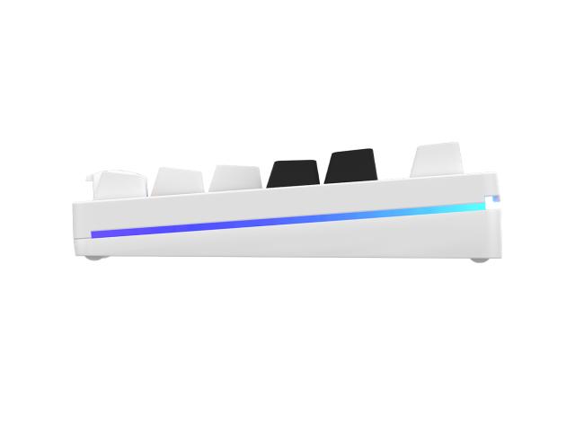 Tastatura AQIRYS Aludra TKL Mecanica, RGB LED, USB, White