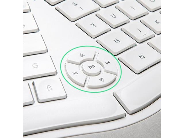 Tastatura Wireless Delux GM902, USB Wireless/Bluetooth, White