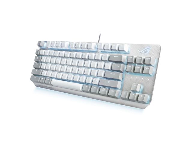 Tastatura Asus ROG Strix Scope NX TKL, RGB LED, USB, White