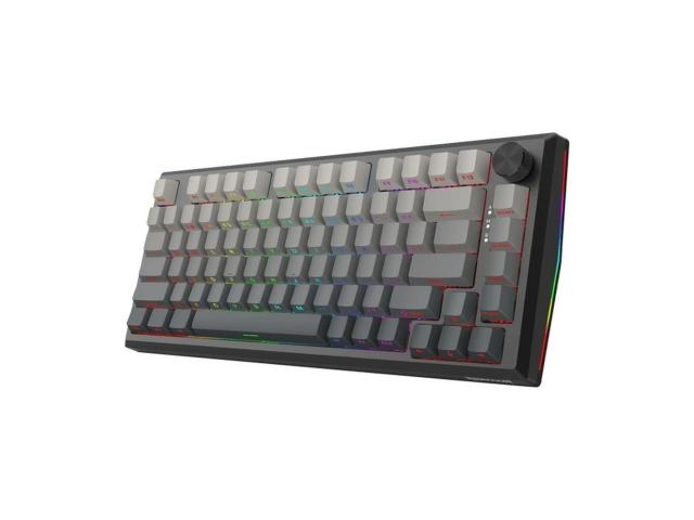 Tastatura gaming mecanica Bluetooth cu si fara fir Redragon Penumbra Pro neagra iluminare RGB