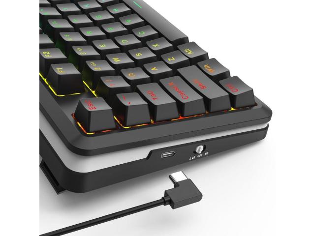Tastatura Redragon Stormrazor K713RGB-PRO, RGB LED, USB Wireless, Black