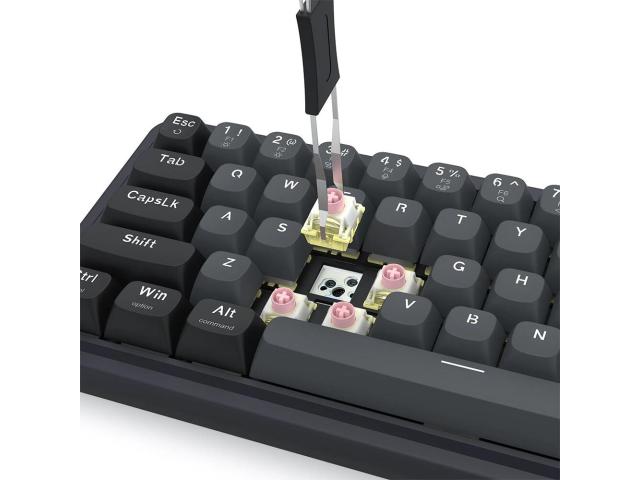 Tastatura gaming mecanica Redragon Nova Magnetic neagra iluminare RGB