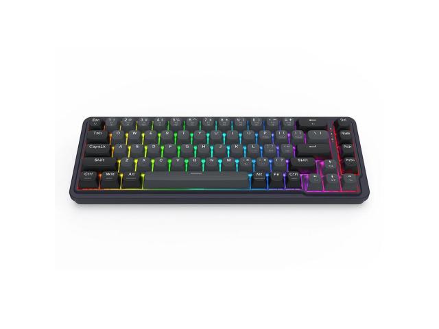 Tastatura gaming mecanica Redragon Nova Magnetic neagra iluminare RGB