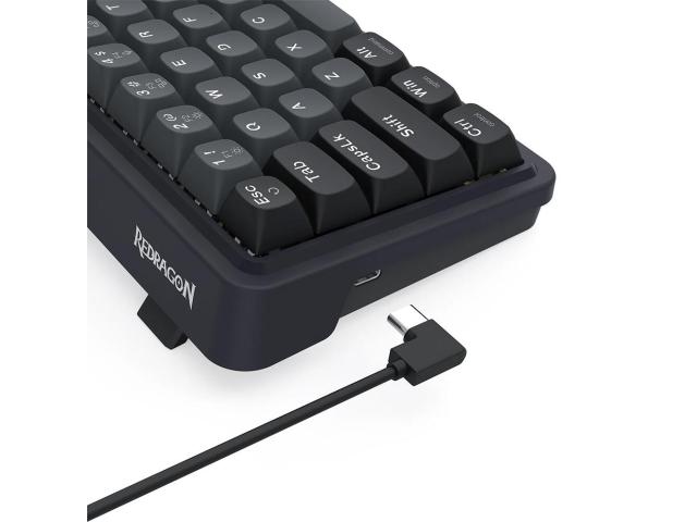 Tastatura gaming mecanica Redragon Nova Magnetic neagra iluminare RGB