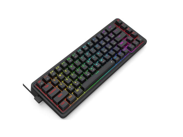 Tastatura gaming mecanica Redragon Nova neagra iluminare RGB