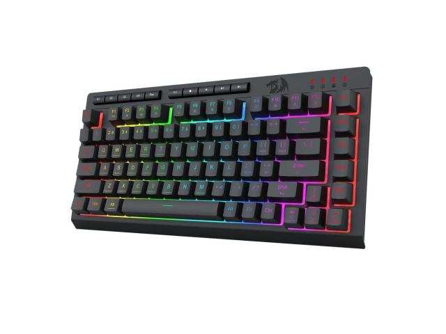 Tastatura Redragon Crescent, RGB LED, USB-C, Black