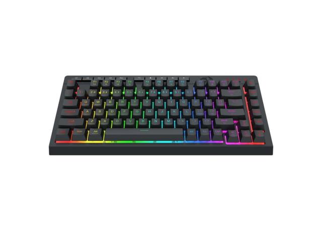 Tastatura Redragon Crescent, RGB LED, USB-C, Black