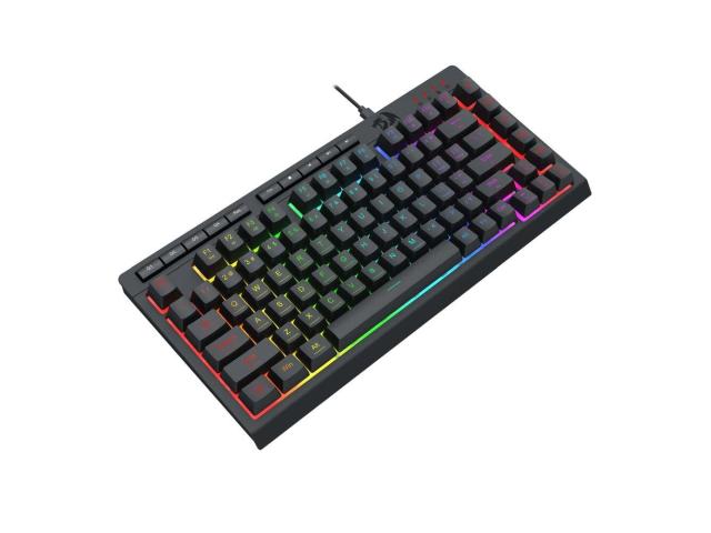 Tastatura Redragon Crescent, RGB LED, USB-C, Black
