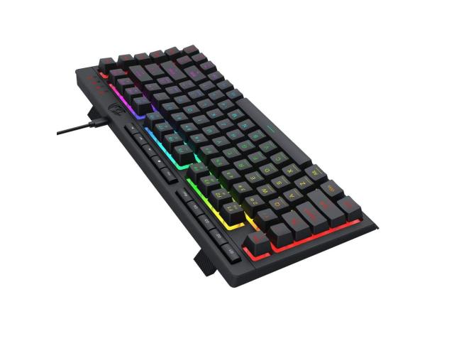 Tastatura Redragon Crescent, RGB LED, USB-C, Black