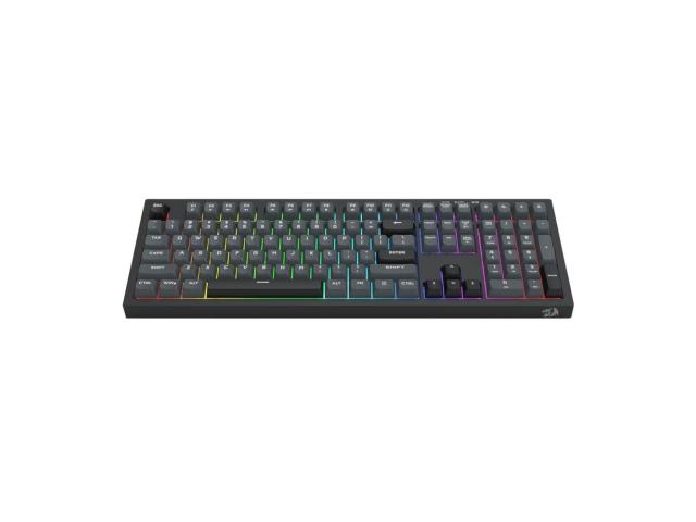 Tastatura gaming Redragon Crux neagra iluminare RGB