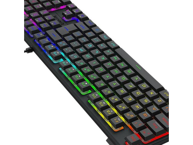 Tastatura Redragon Netherbane, RGB LED, USB, Black