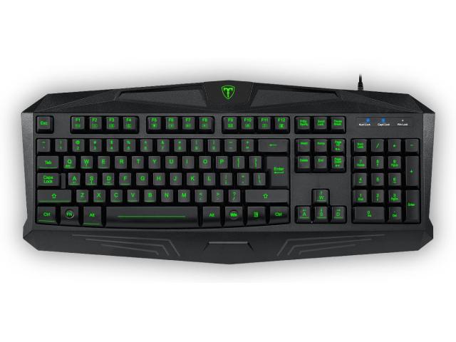 Tastatura T-Dagger Minesweeping, Green LED, USB, Black