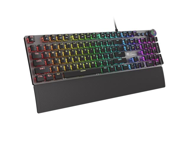 Tastatura Natec Genesis Thor 400, RGB LED, USB, Black