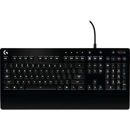Tastatura Logitech G213 Prodigy, RGB LED, USB, Layout US, Black